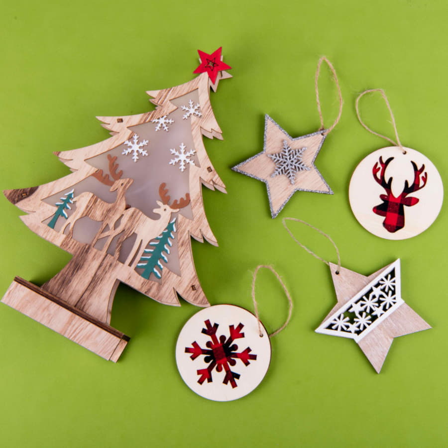 Украшение новогоднее SCANDY, бежевый-2