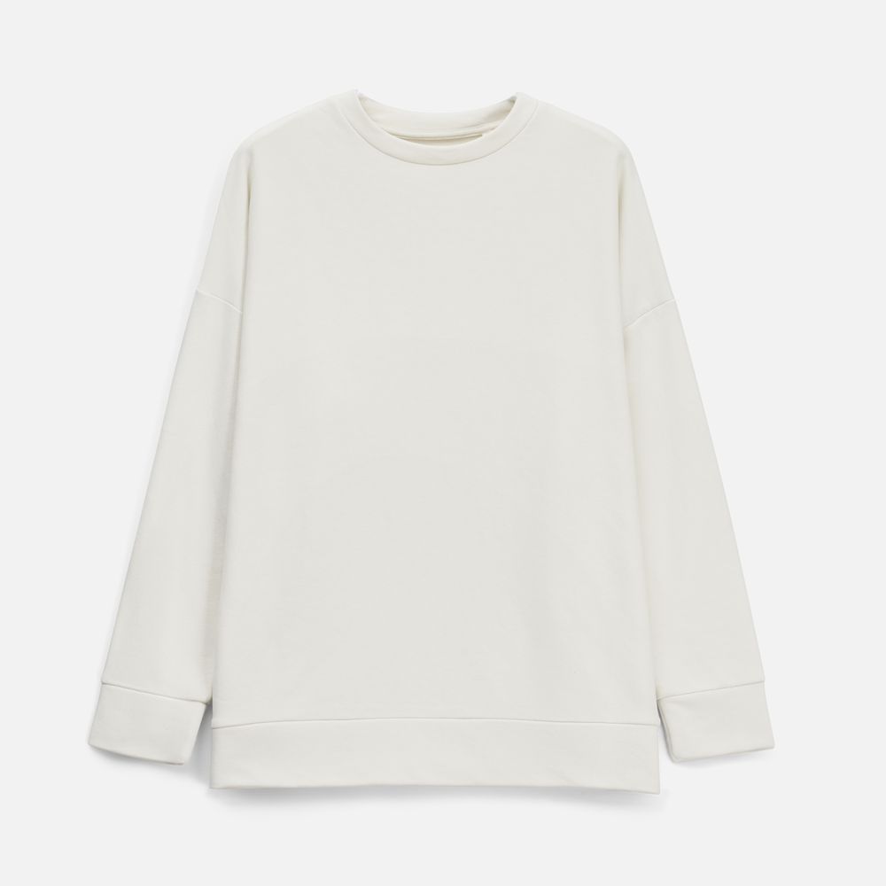 Свитшот унисекс S2, молочно-белый-7