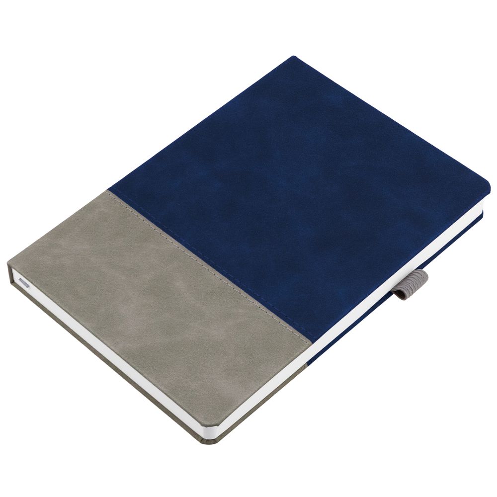 Ежедневник Horizon, недатированный, серый с синим-2