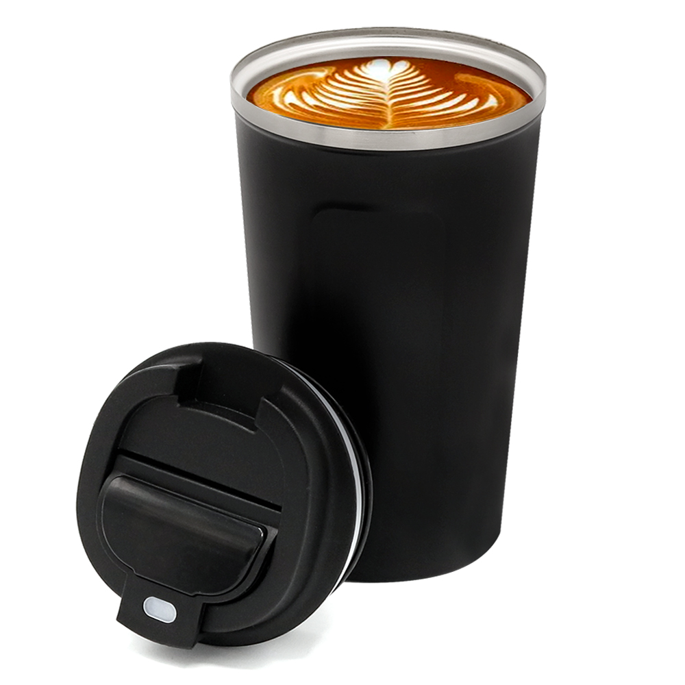 Термокружка Moon с дисплеем, Черный-3