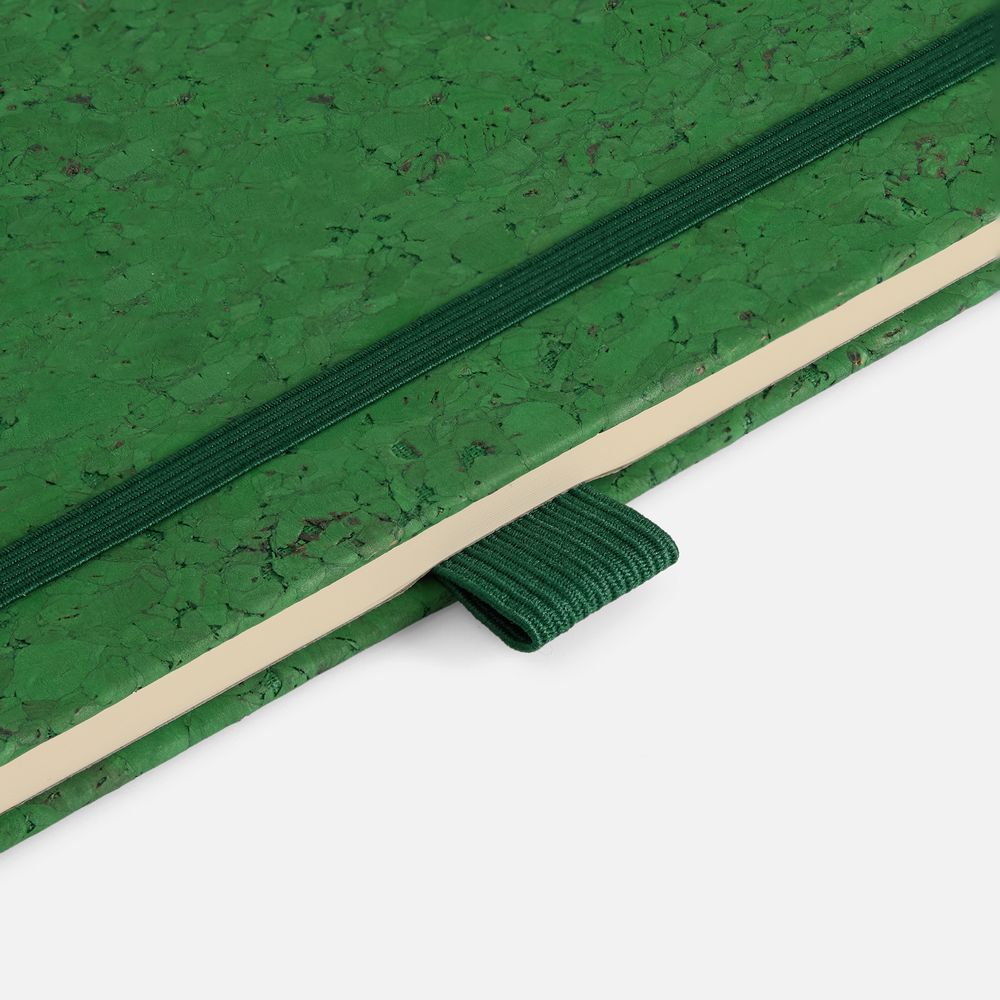 Блокнот Cork County, зеленый-4