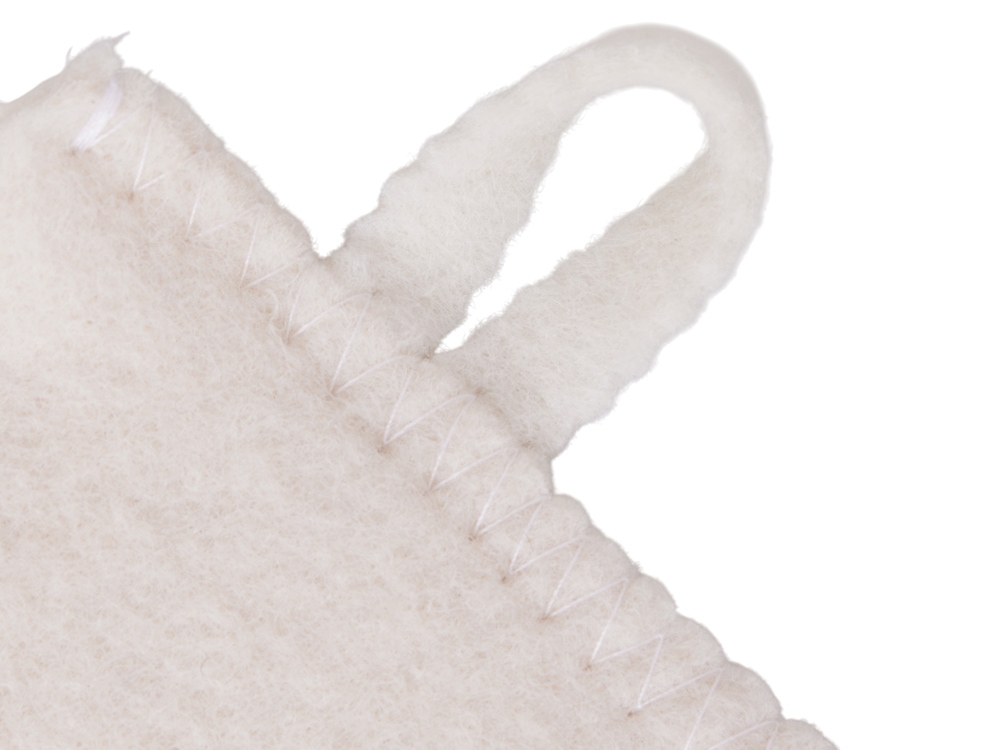 Рукавица для бани и сауны Healing, белый-2