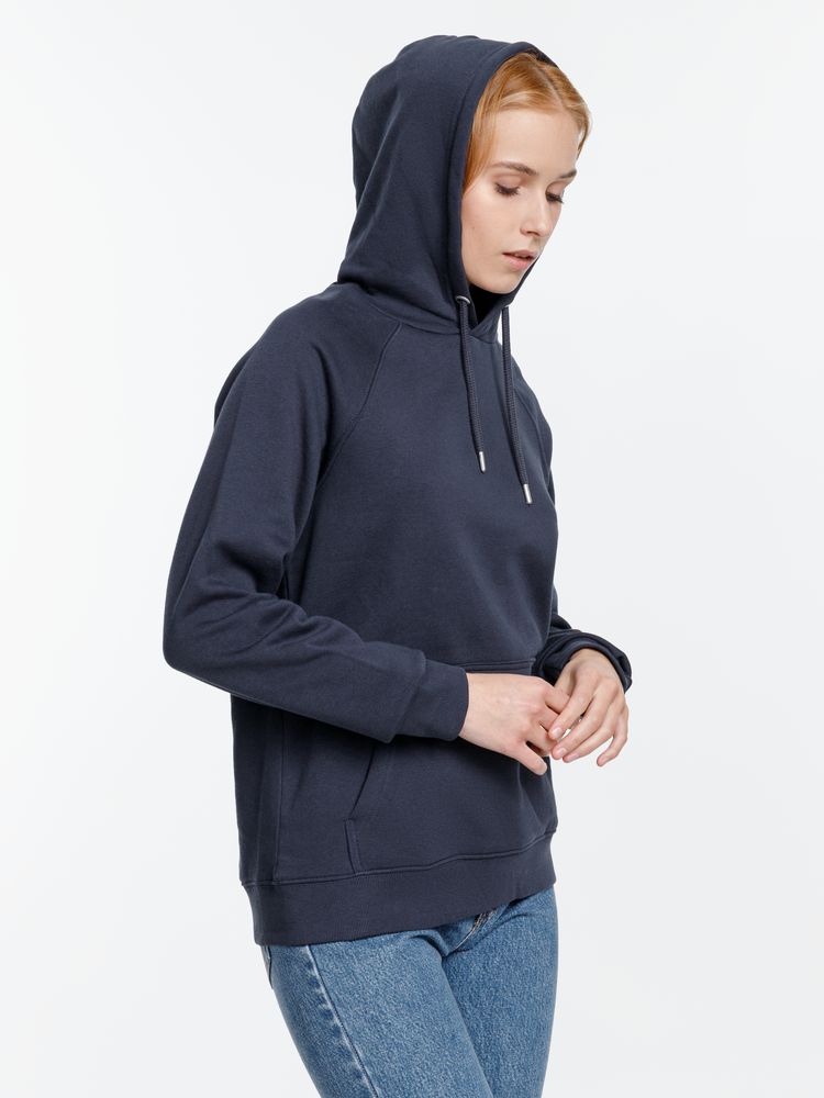 Толстовка унисекс Stellar, темно-синяя-6