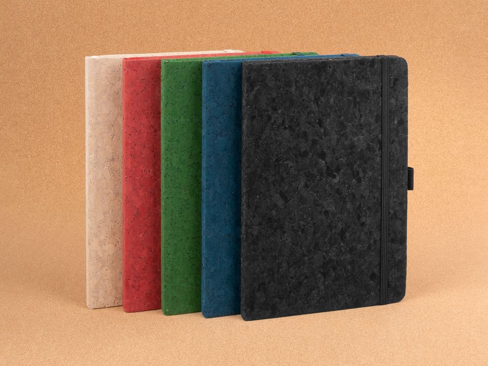 Блокнот Cork County, синий-5