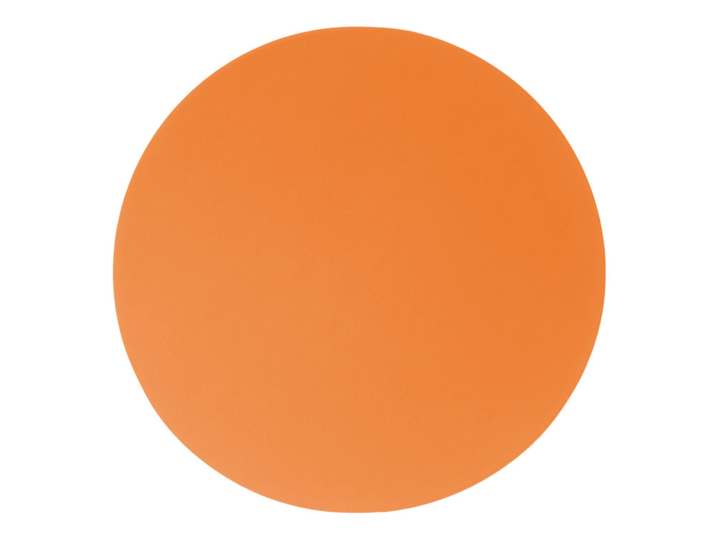 ПАТЧ КРУГ soft-touch (оранжевый ) 6,0 х 6,0 см-0