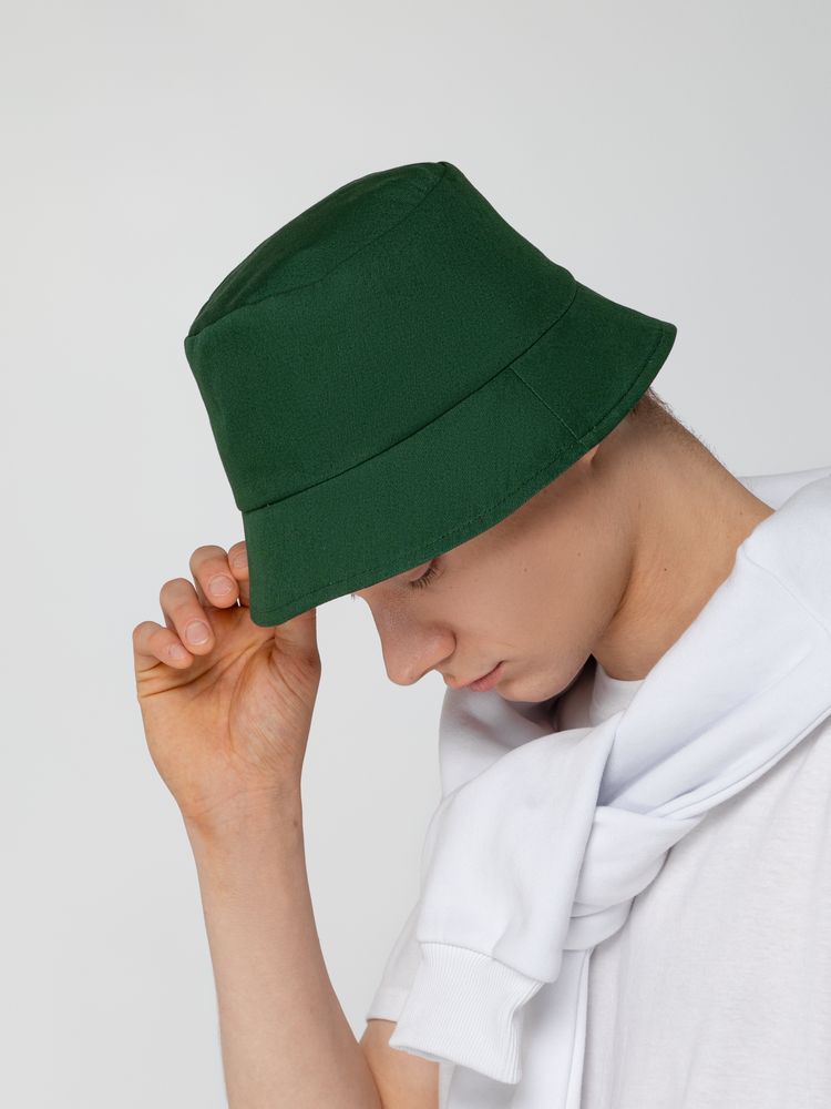 Панама Vento, зеленая (оливковая)-7