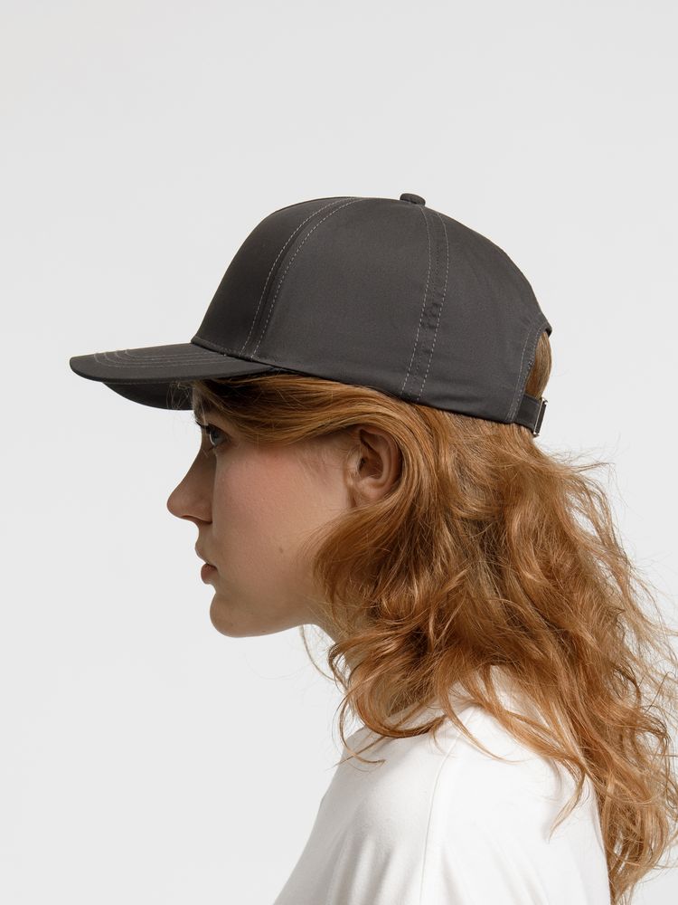 Бейсболка Seguro, серая-4