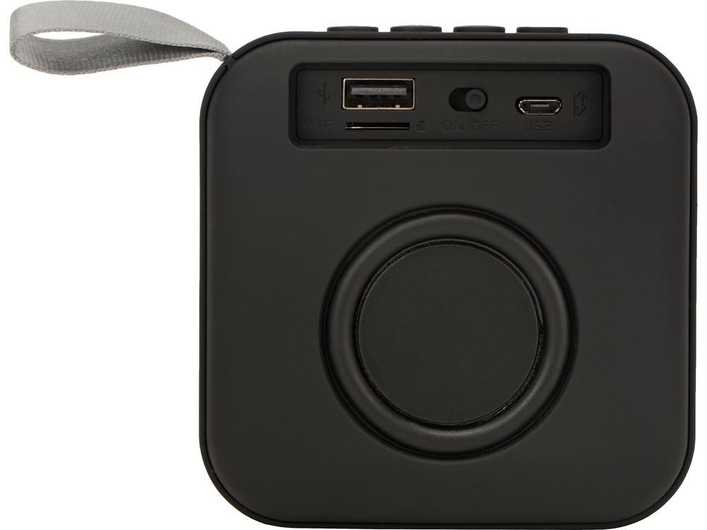 Портативная колонка Otto, красный/черный-4