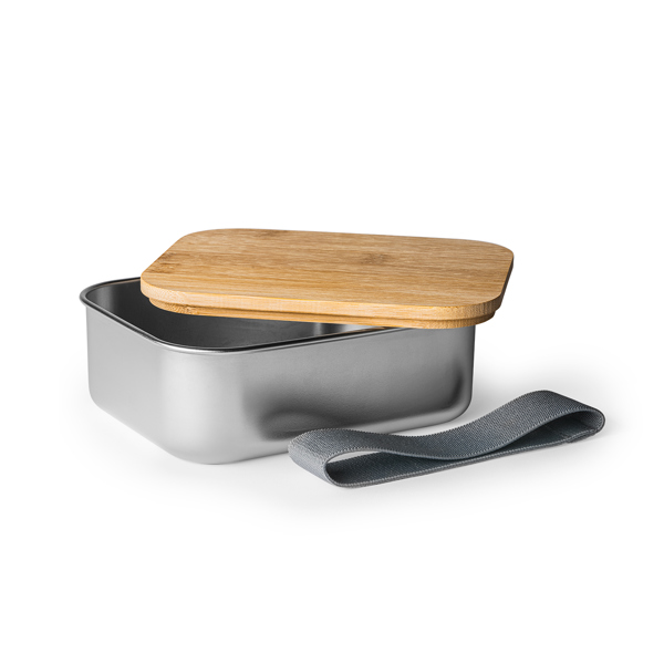 Ланчбокс (контейнер для еды) KORLAN, Серебро-0