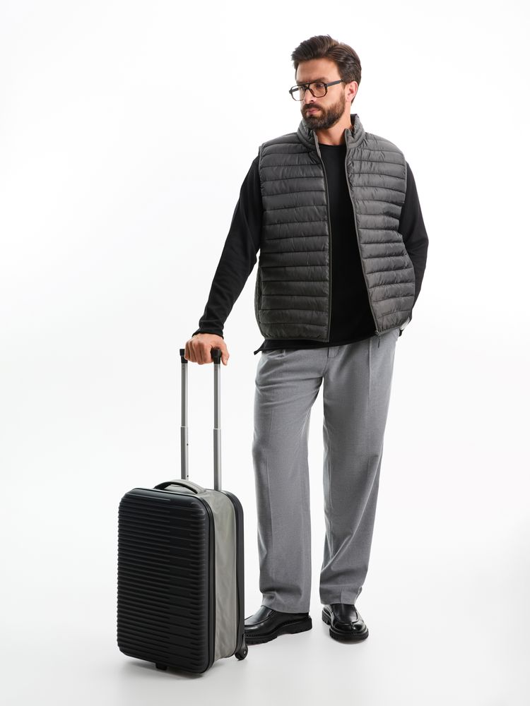 Чемодан Bonfold, черный с серым-7