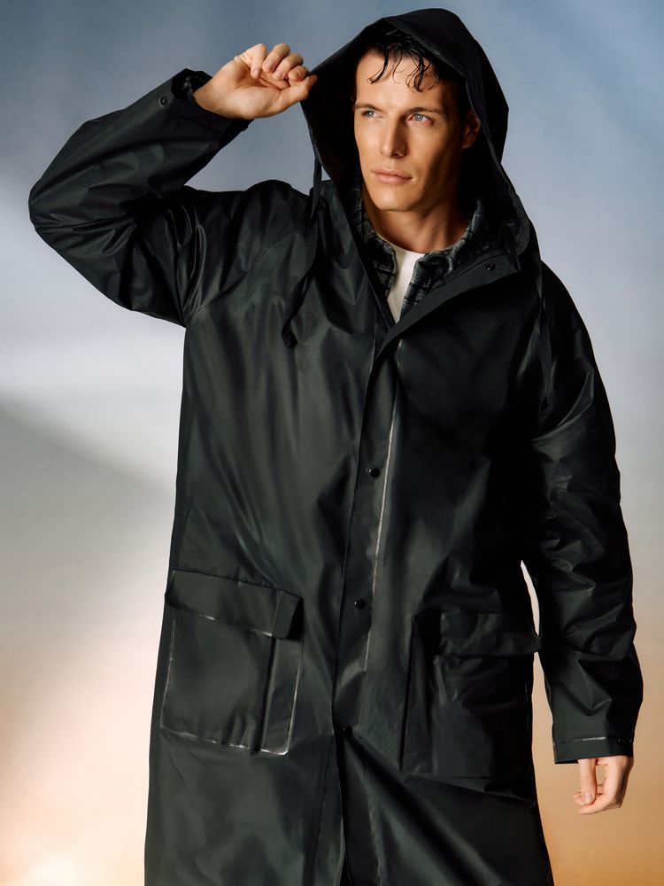 Дождевик RainDrop, черный-9