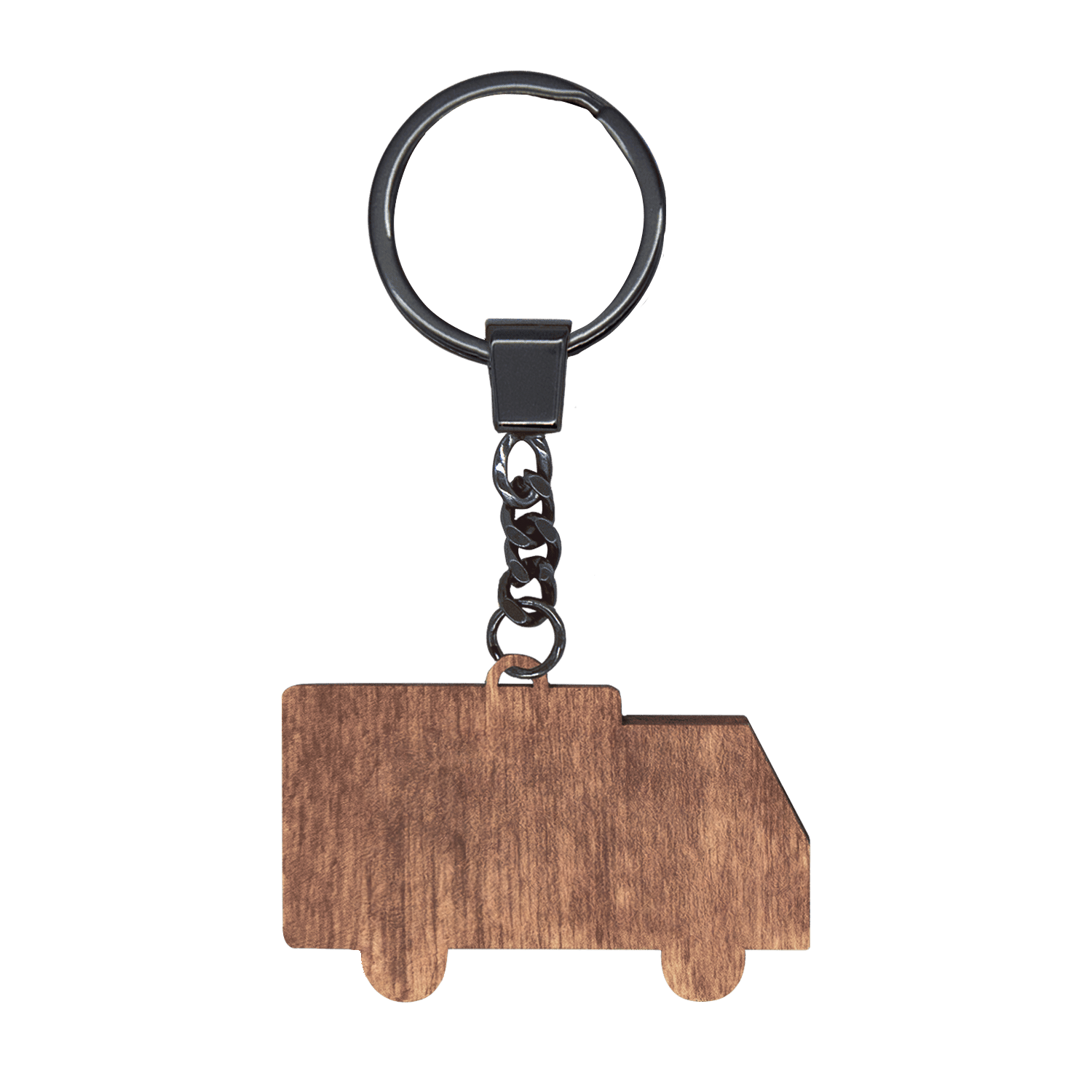 Брелок Грузовик (белый с синим)-4