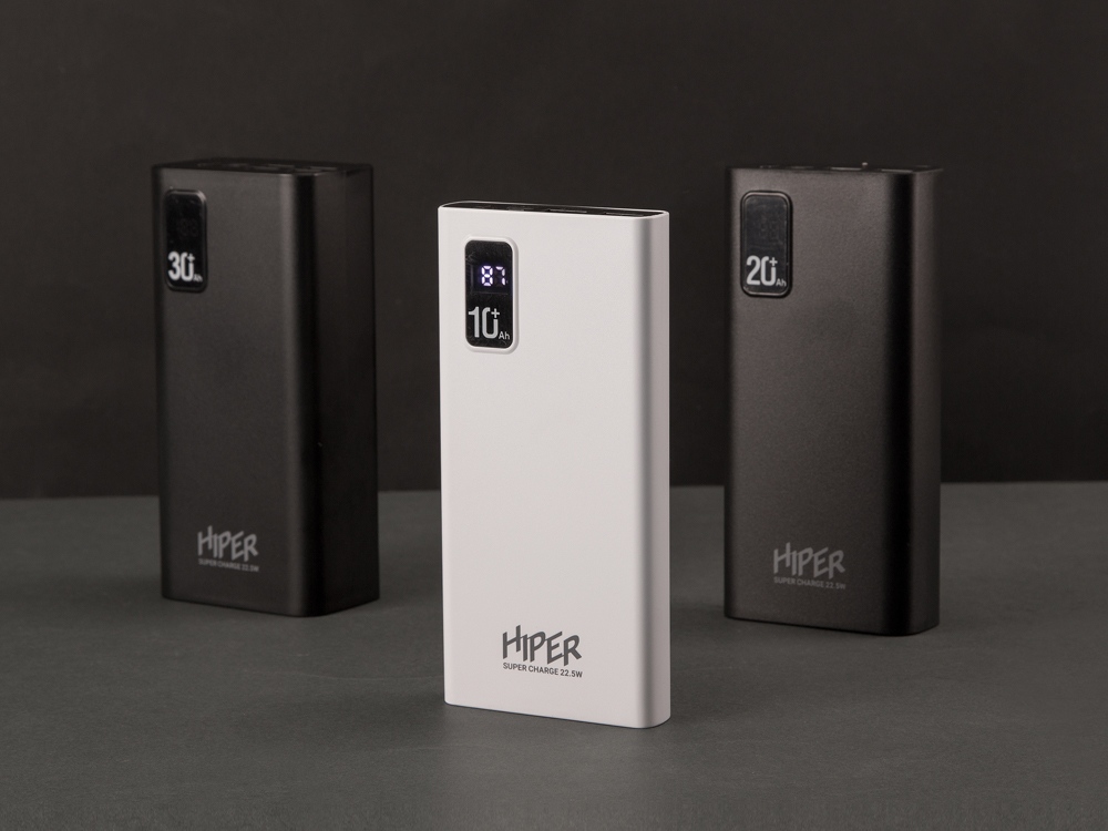 Портативный внешний аккумулятор FAST 30000 Black-10