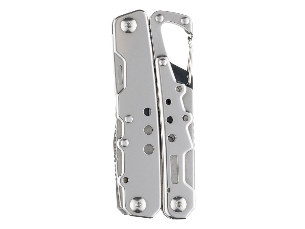 Мультитул Stinger, 105x40 мм, 12 функций, сталь, серебристый, в комплекте нейлоновый чехол-4