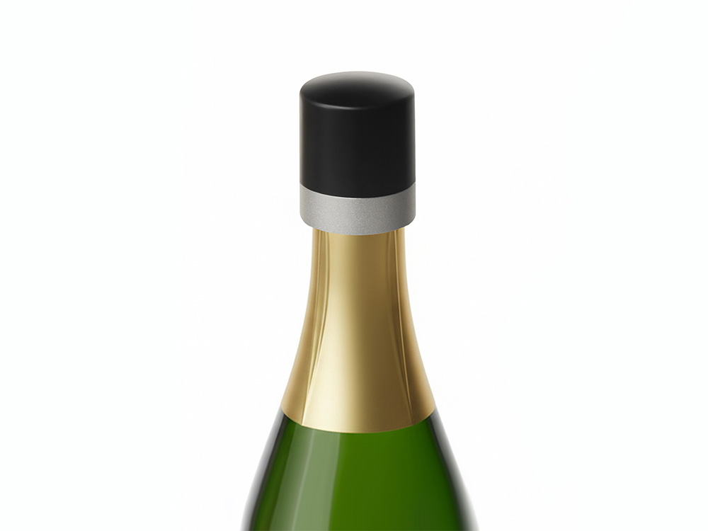 Набор из двух бокалов и пробки для шампанского Bubbly Bliss-8