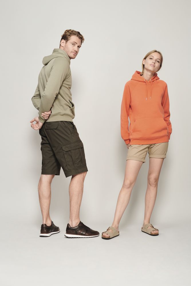 Толстовка унисекс Stellar, оранжевая-5