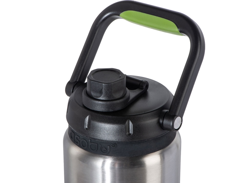 Вакуумный термос Canyon Jug из переработанной стали, серебристый, 1430 мл-2