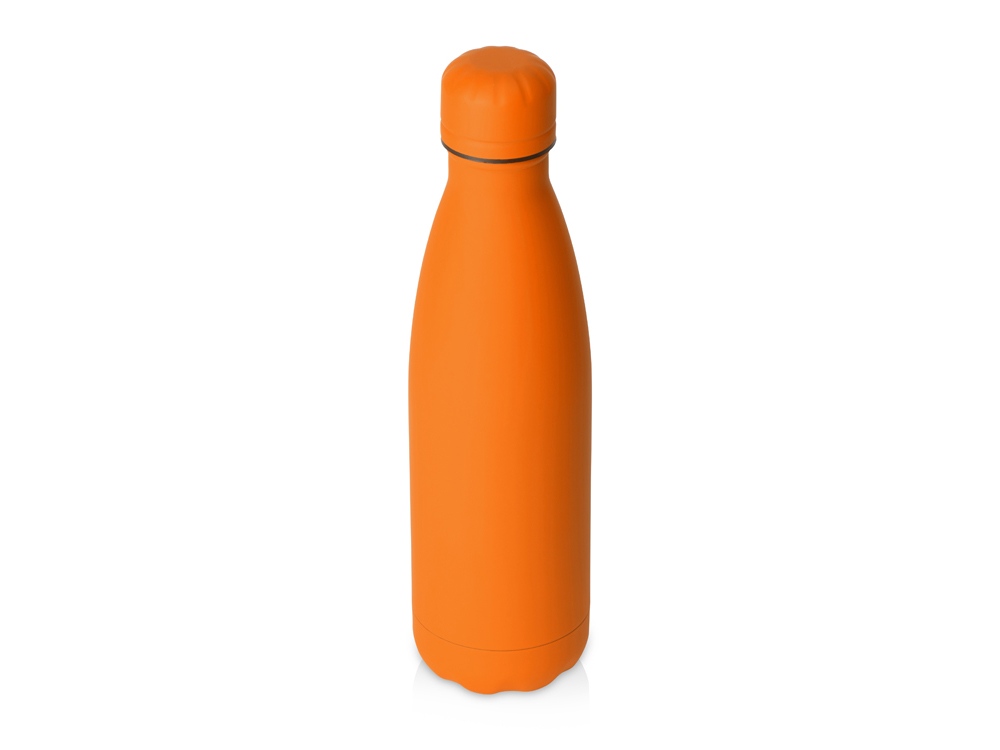 Вакуумная термобутылка Vacuum bottle C1, soft touch, 500 мл, оранжевый-0