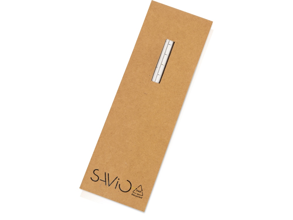 Вечный карандаш из переработанного алюминия Sicily, белый-3