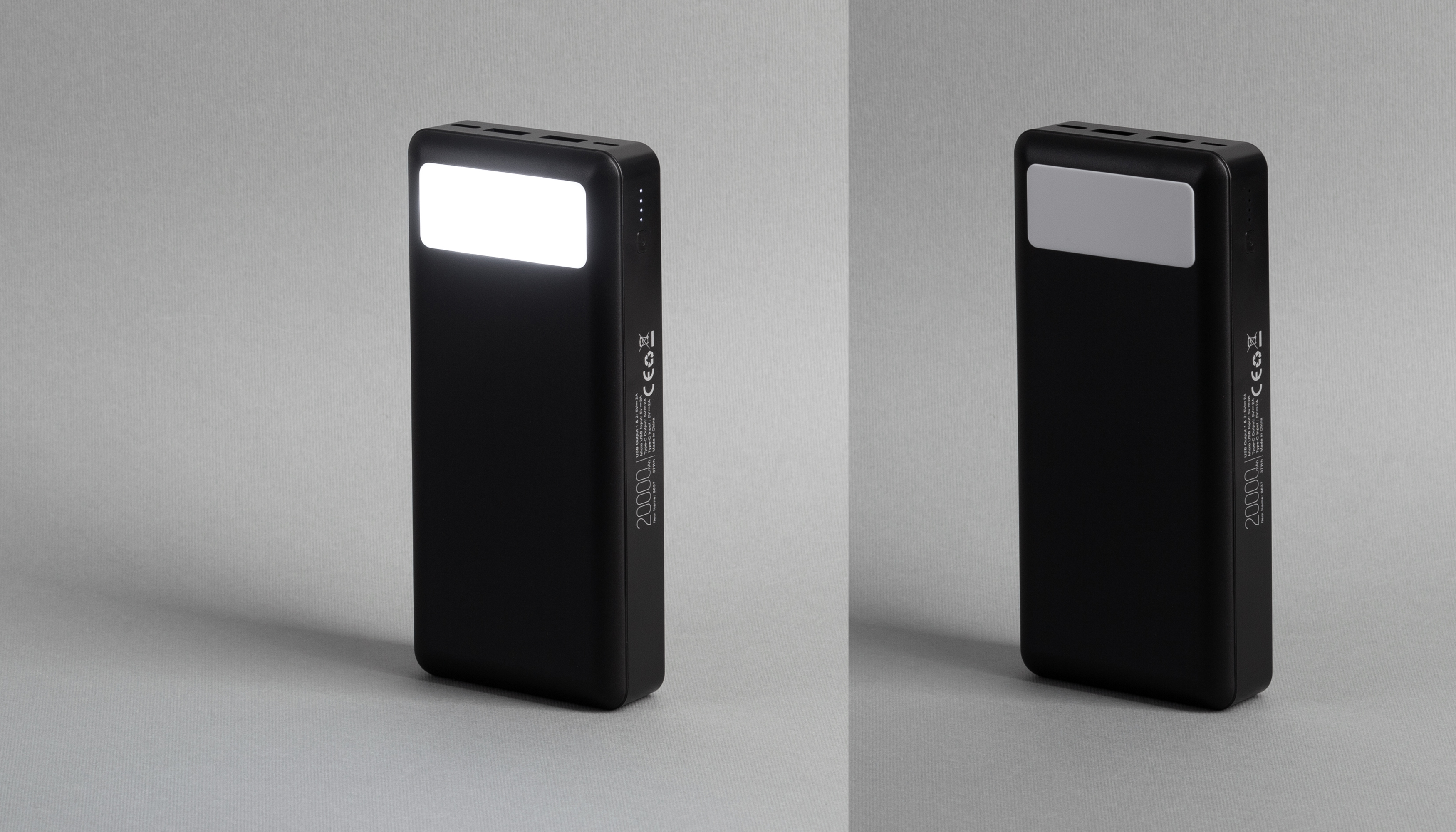 Зарядное устройство "Lumos Max" 20000 mAh с фонариком-1