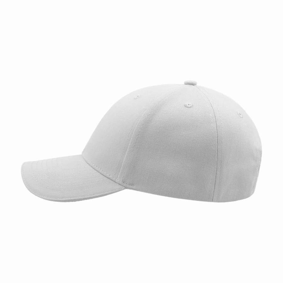 Бейсболка LIBERTY SANDWICH, 6 клиньев, сэндвич, металлическая застежка, белый-4