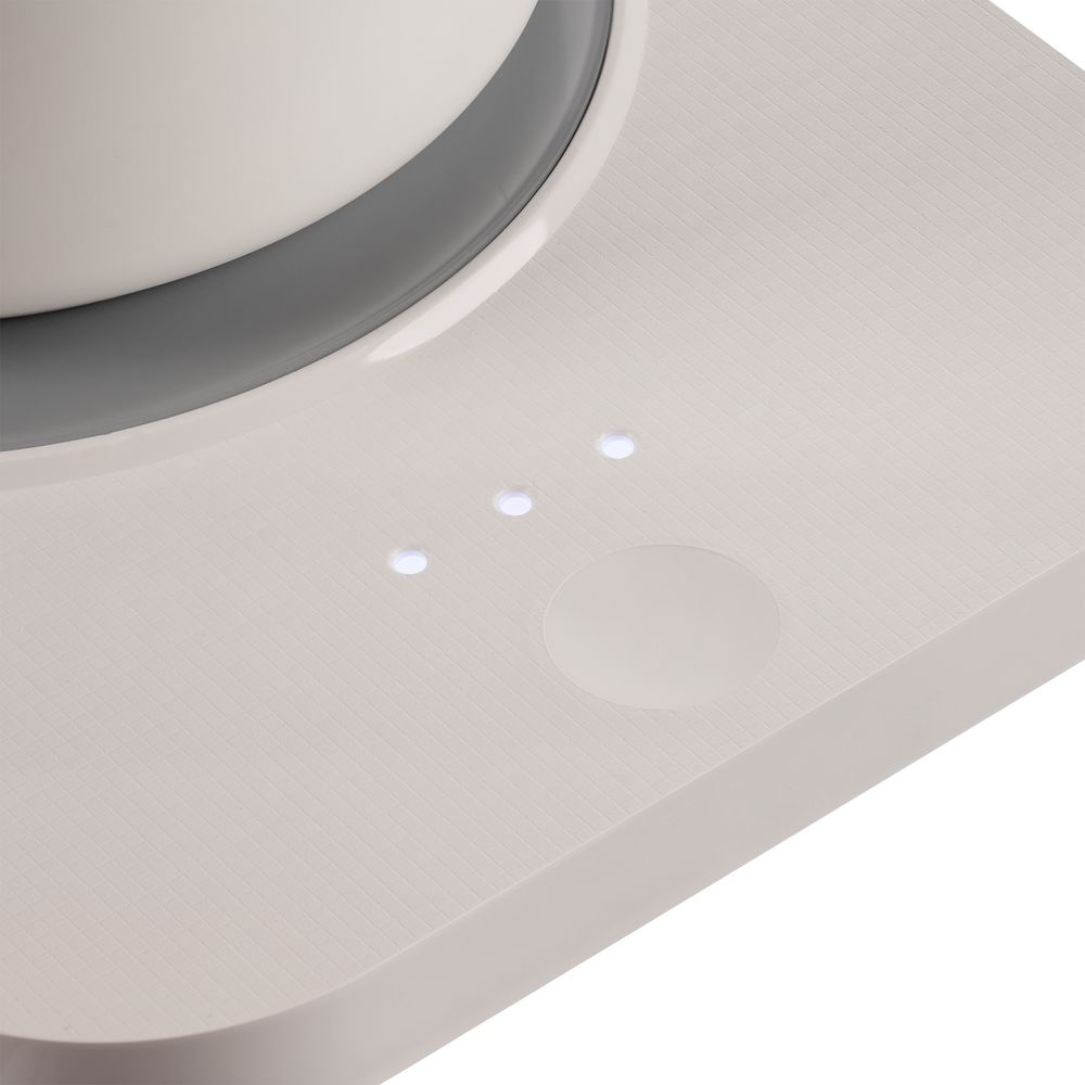 Кружка с подогревом и беспроводной зарядкой dualBase plus, белая-4