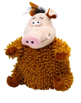 МЯГКАЯ ИГРУШКА МОЧАЛКИН (2471), Коричневый-0