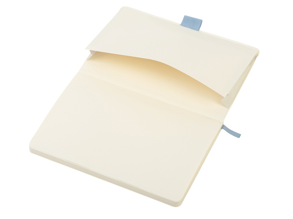 Блокнот Vision 2.0 А5 в гибкой обложке, голубой-4