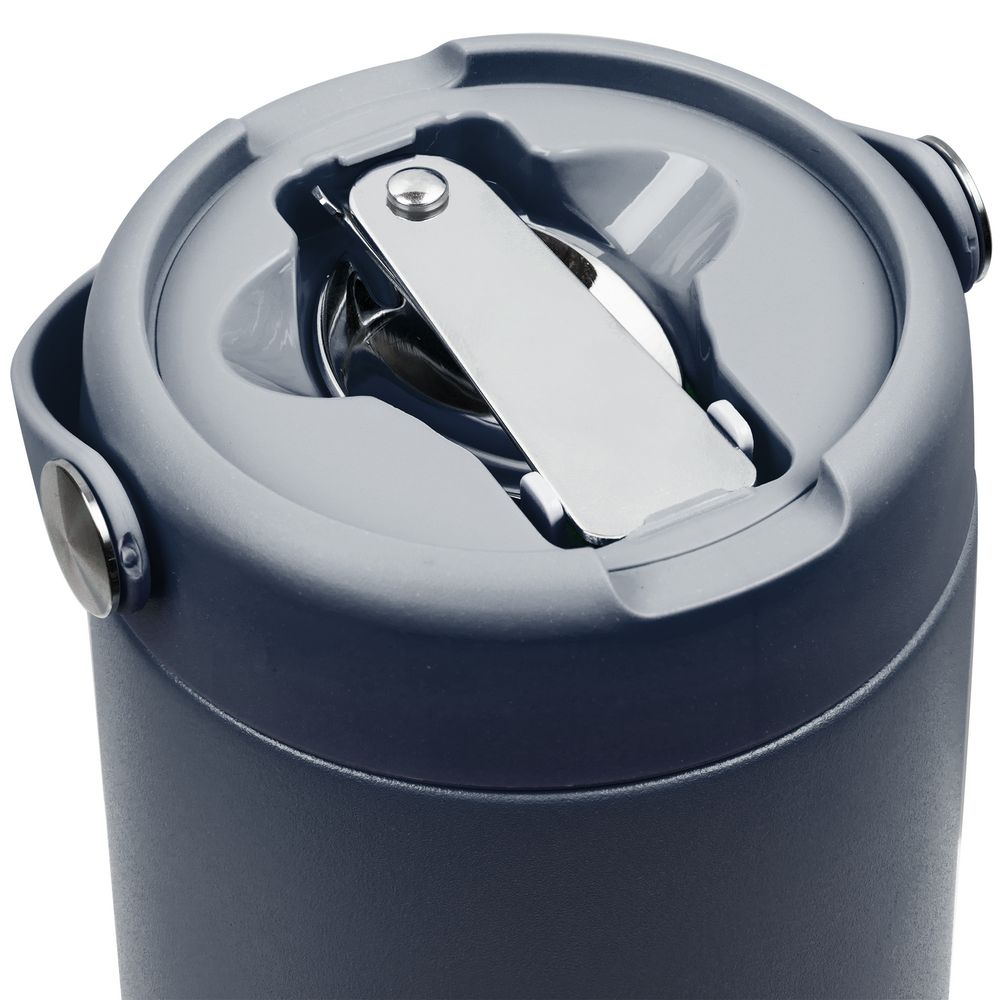 Термос для еды Tabenodo, темно-синий-2