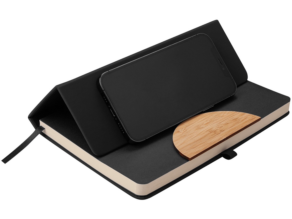 Ежедневник недатированный А5 Bosforo, черный-1