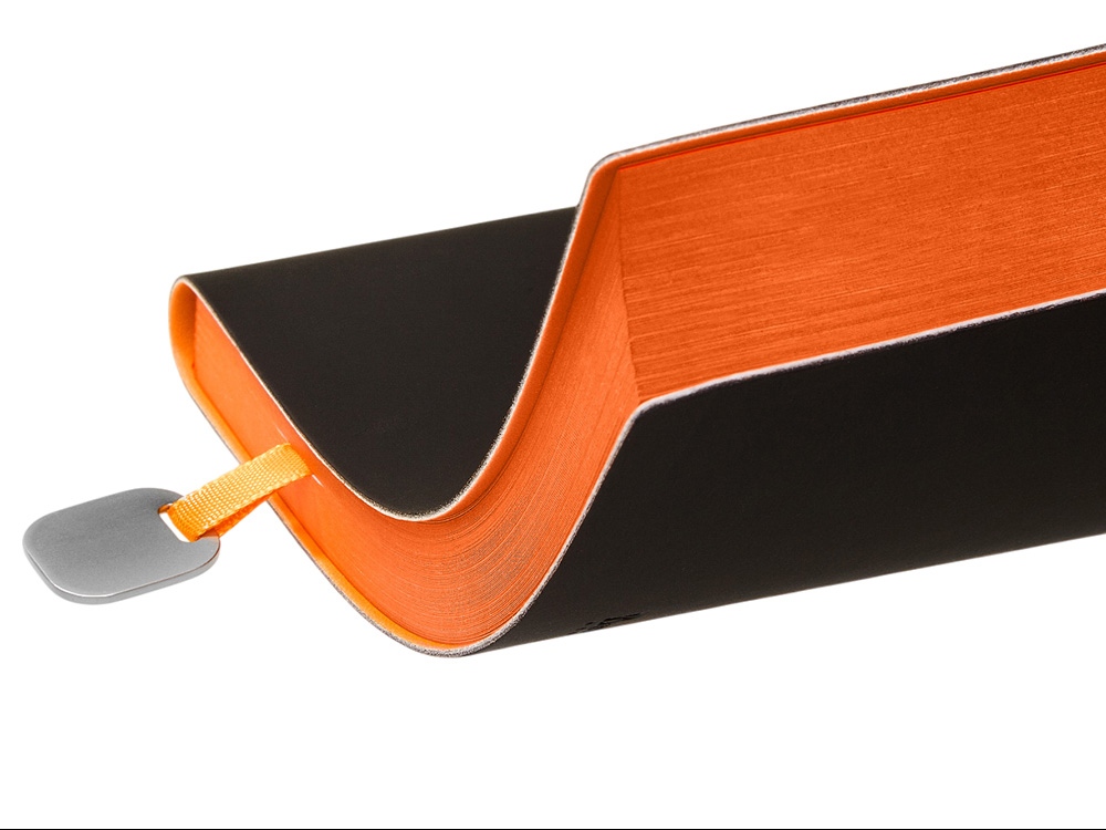 Ежедневник А5 недатированный Mercury, черный-5