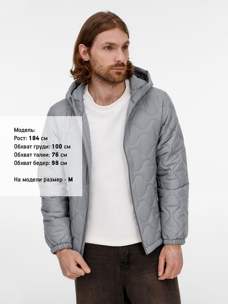 Куртка унисекс Tarnaby, светло-серая-3