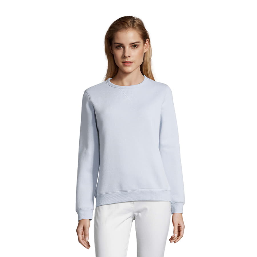 Толстовка-свитшот женский SULLY 280 , светло-голубой-1