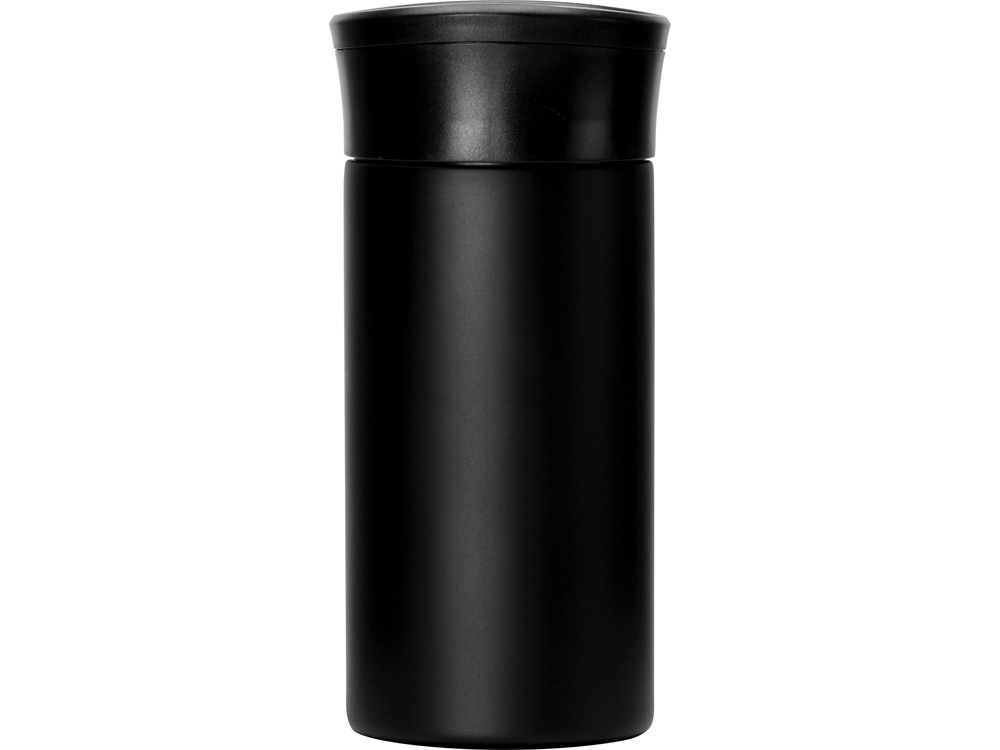 Вакуумная термокружка с кнопкой Upgrade, Waterline, тубус, черный-5