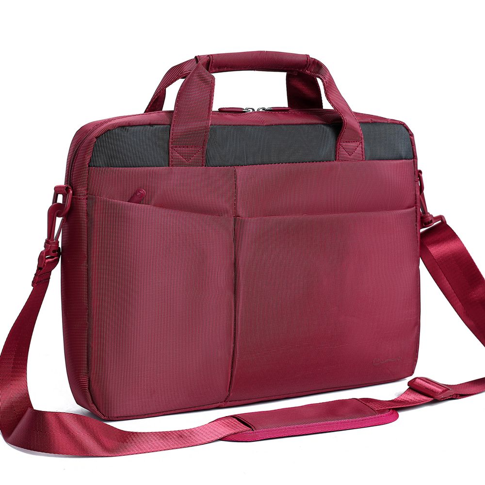 Сумка для ноутбука L245, бордовая-0