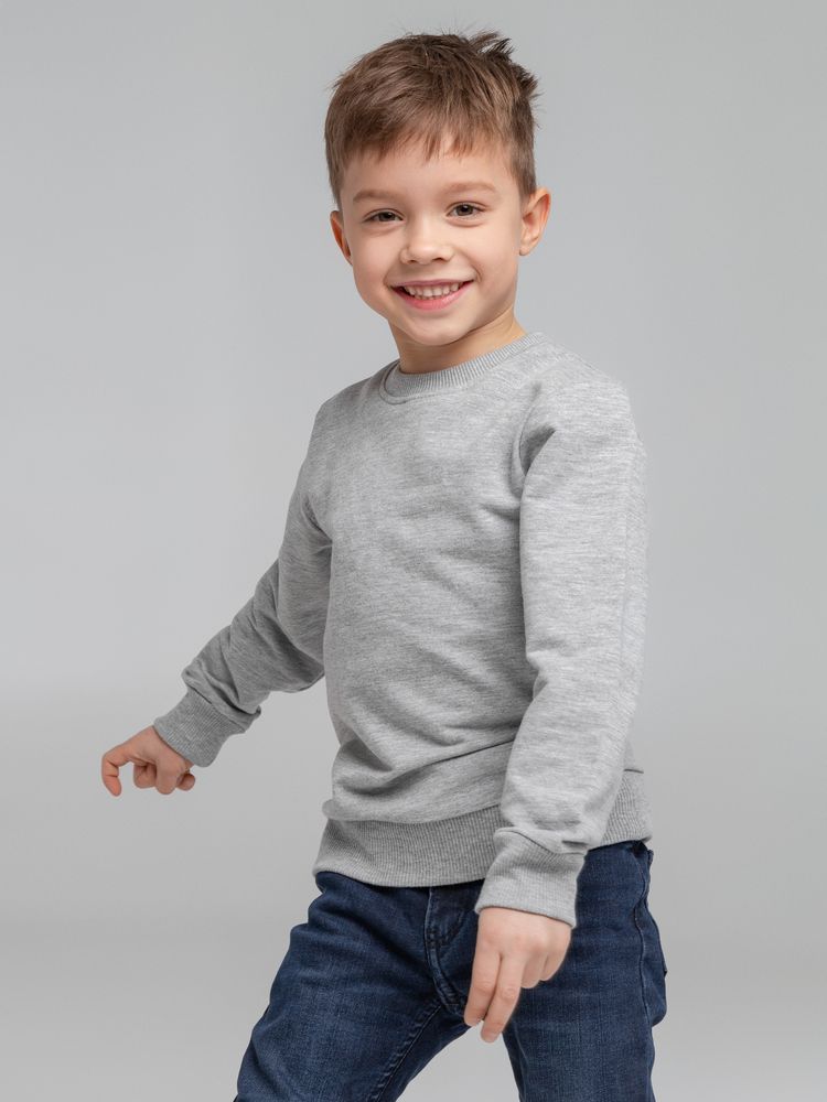 Свитшот детский Toima Kids 2.0, серый меланж-2