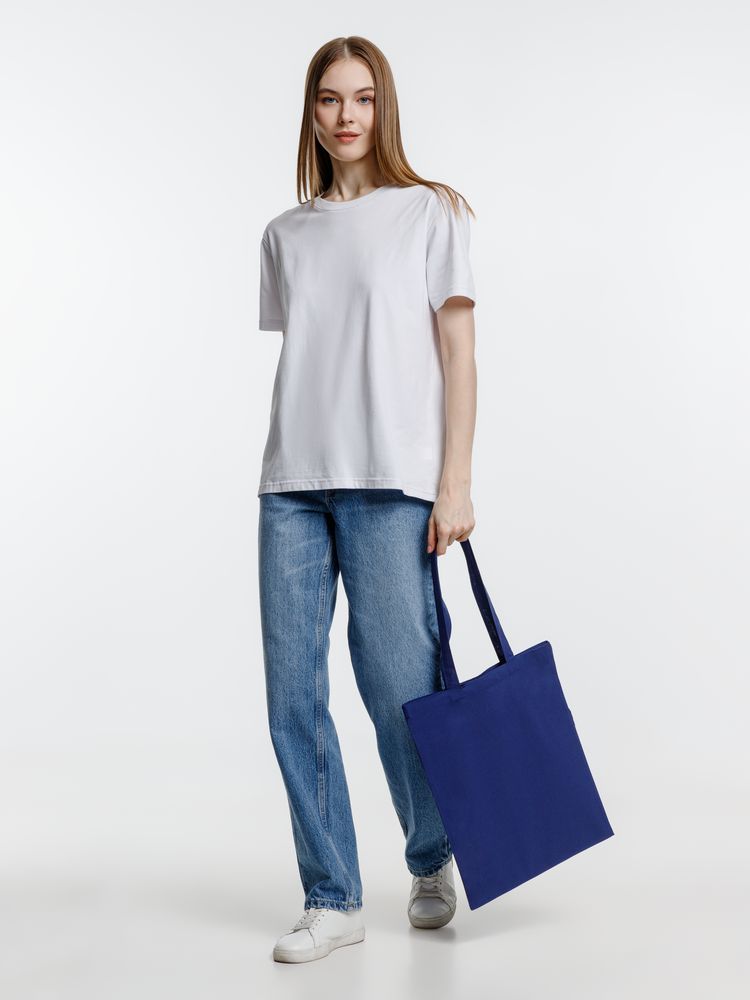 Холщовая сумка Neat 140, синяя-3