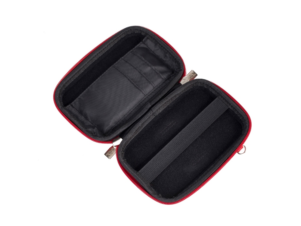 Чехол для жесткого диска из кожзама 9101, красный-6