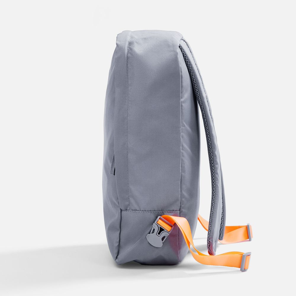 Рюкзак B2, серый с оранжевыми стропами-2