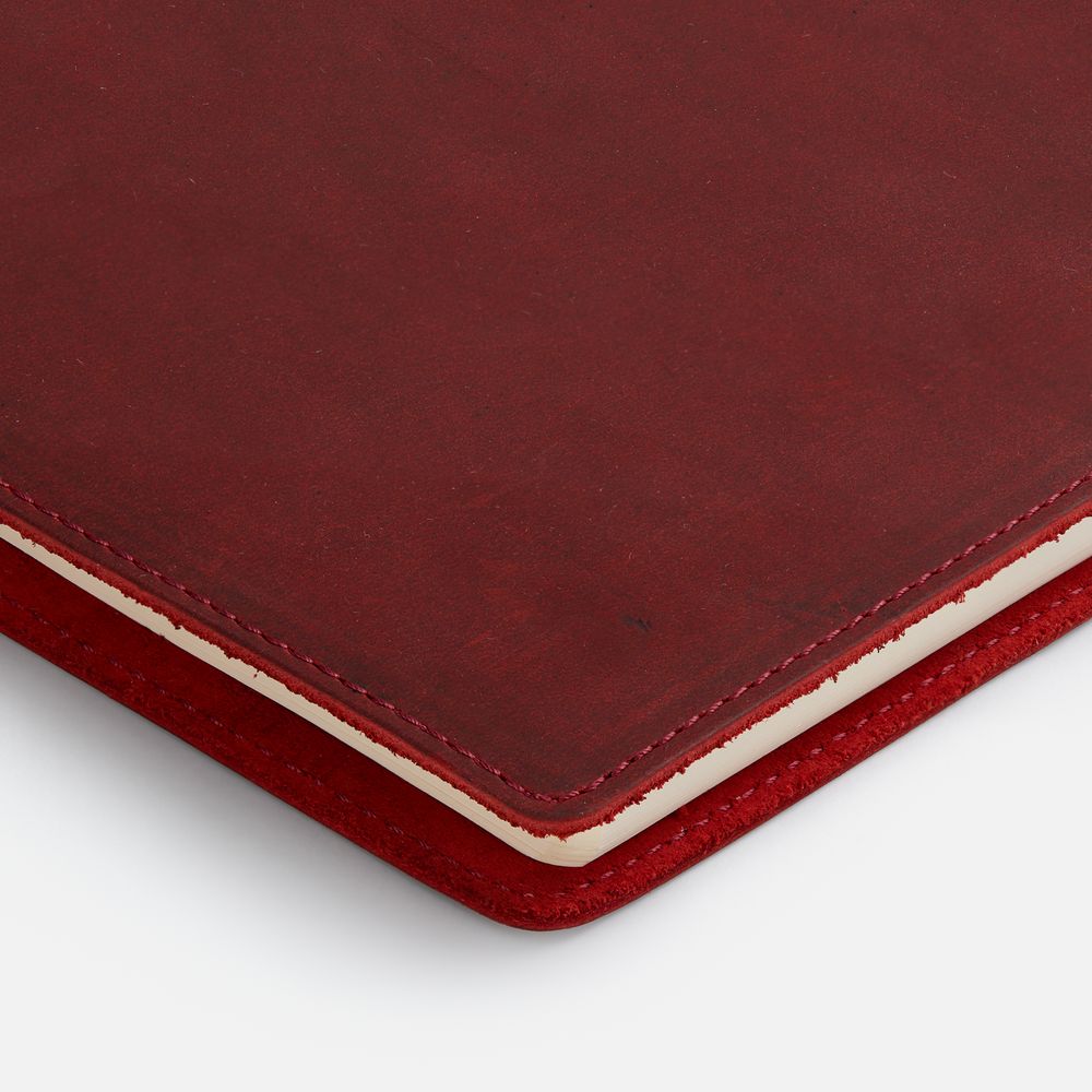 Ежедневник inStream, недатированный, красный-2