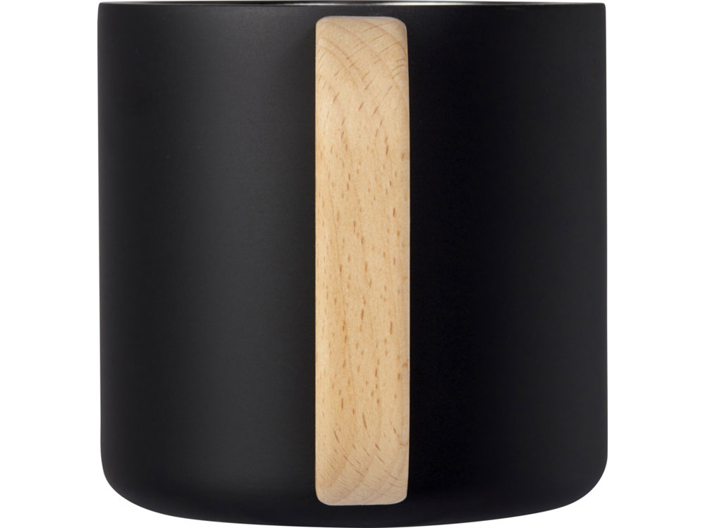 Кружка Bjorn объемом 360 мл с медной вакуумной изоляцией, сплошной черный-2