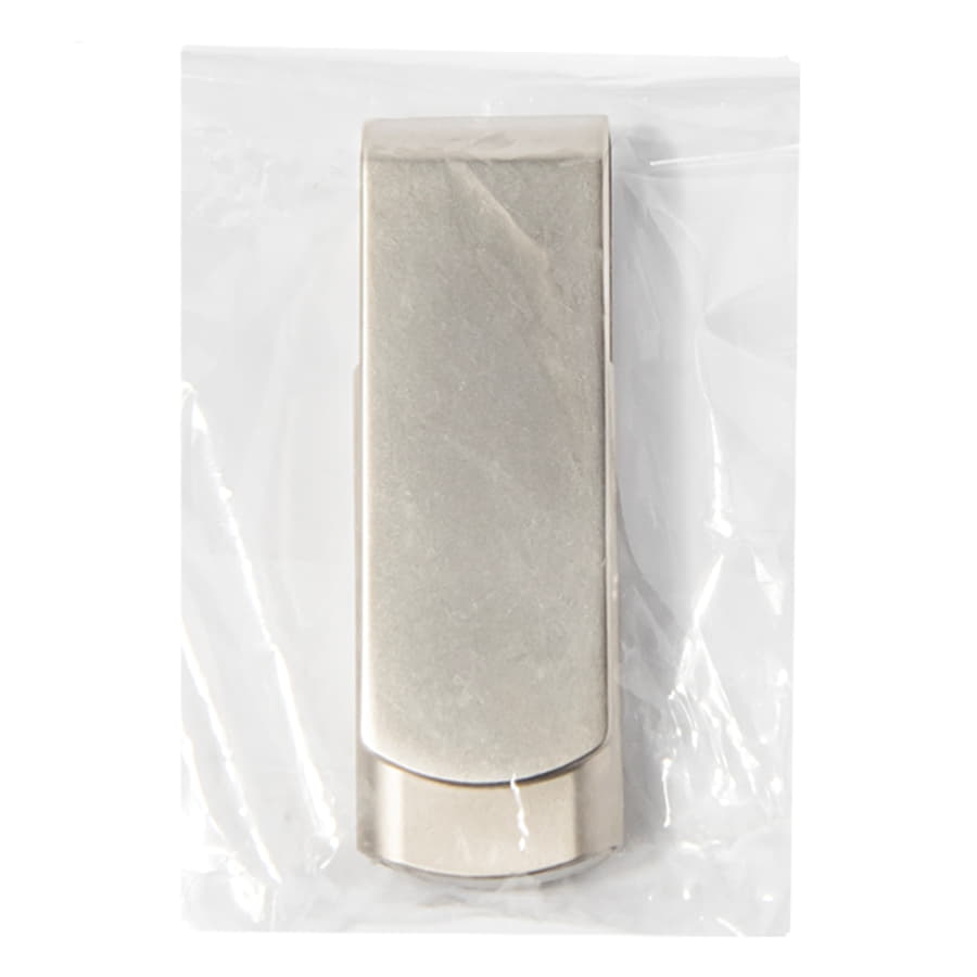 USB flash-карта SWING METAL (32Гб), серебристая, 5,3х1,7х0,9 см, металл, серебристый-3