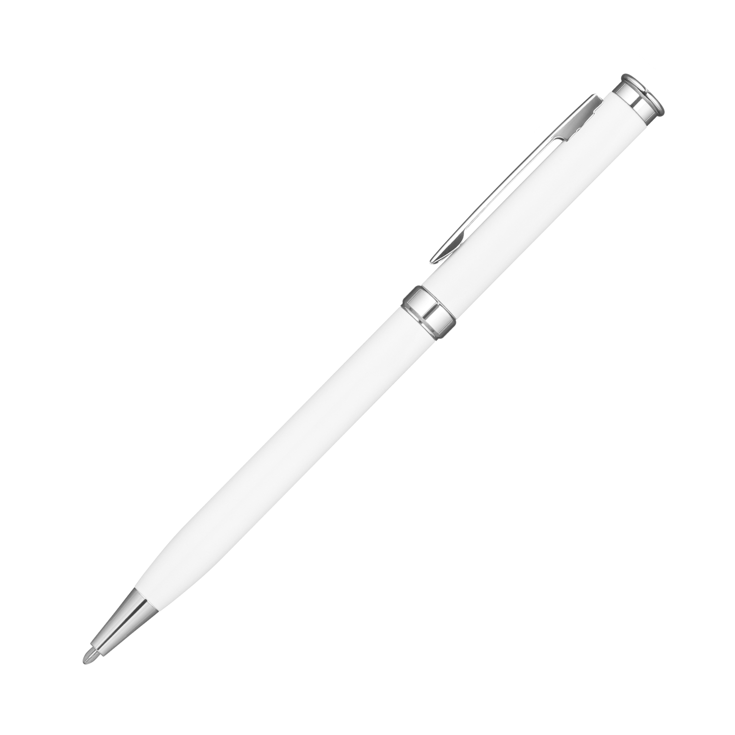 Шариковая ручка Benua, белая-0