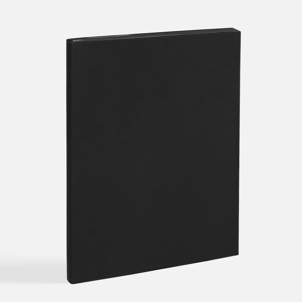 Ежедневник Flat Maxi, недатированный, черный-1
