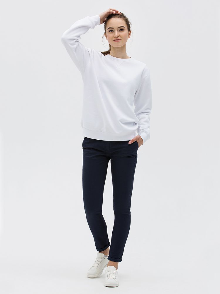 Толстовка унисекс Sully, белая-4