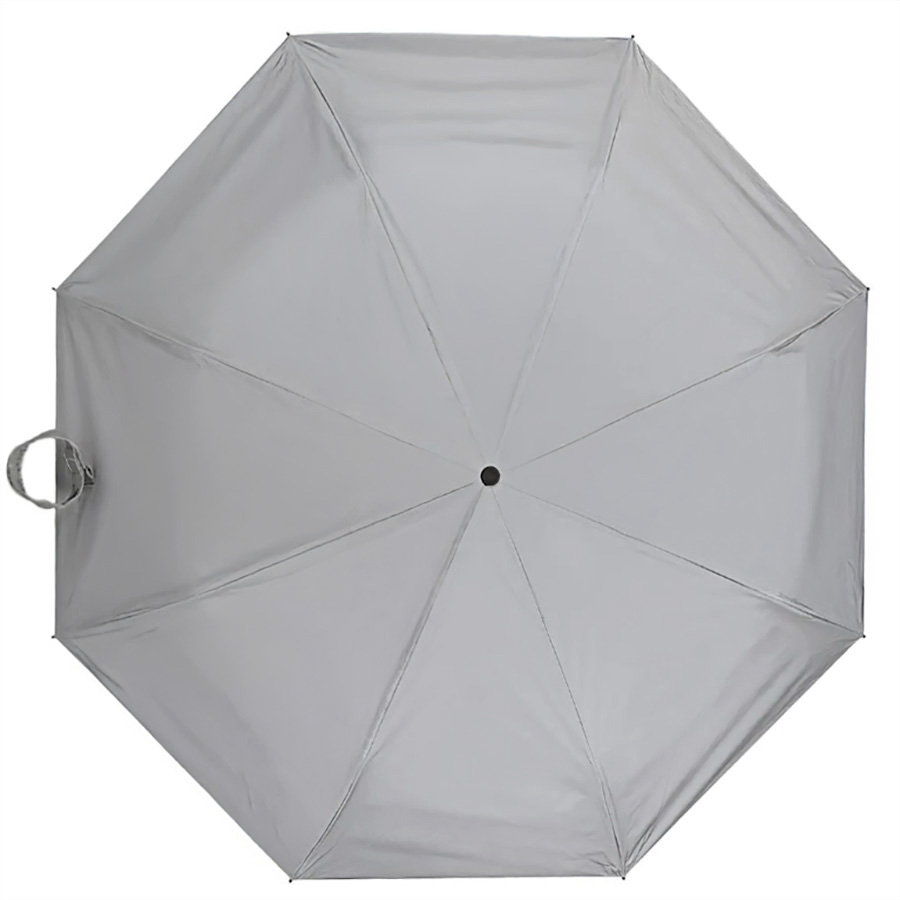 Зонт складной "Reflect", полуавтомат, светоотражающий серый, серый-2