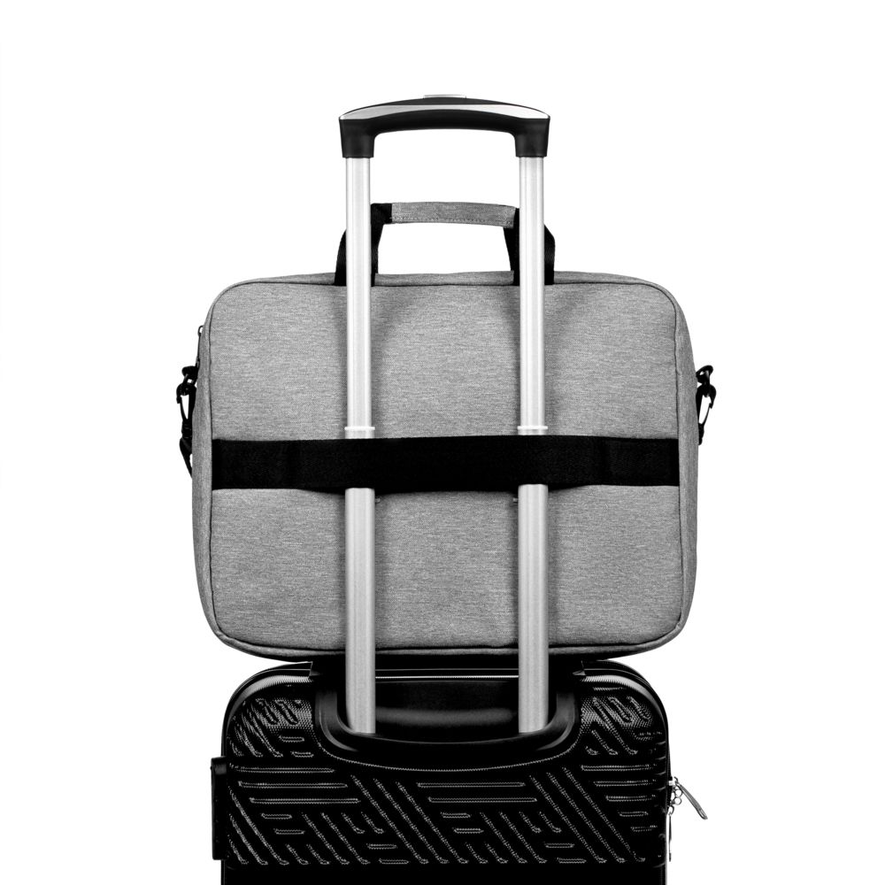 Сумка для ноутбука Oneworld, серая-3