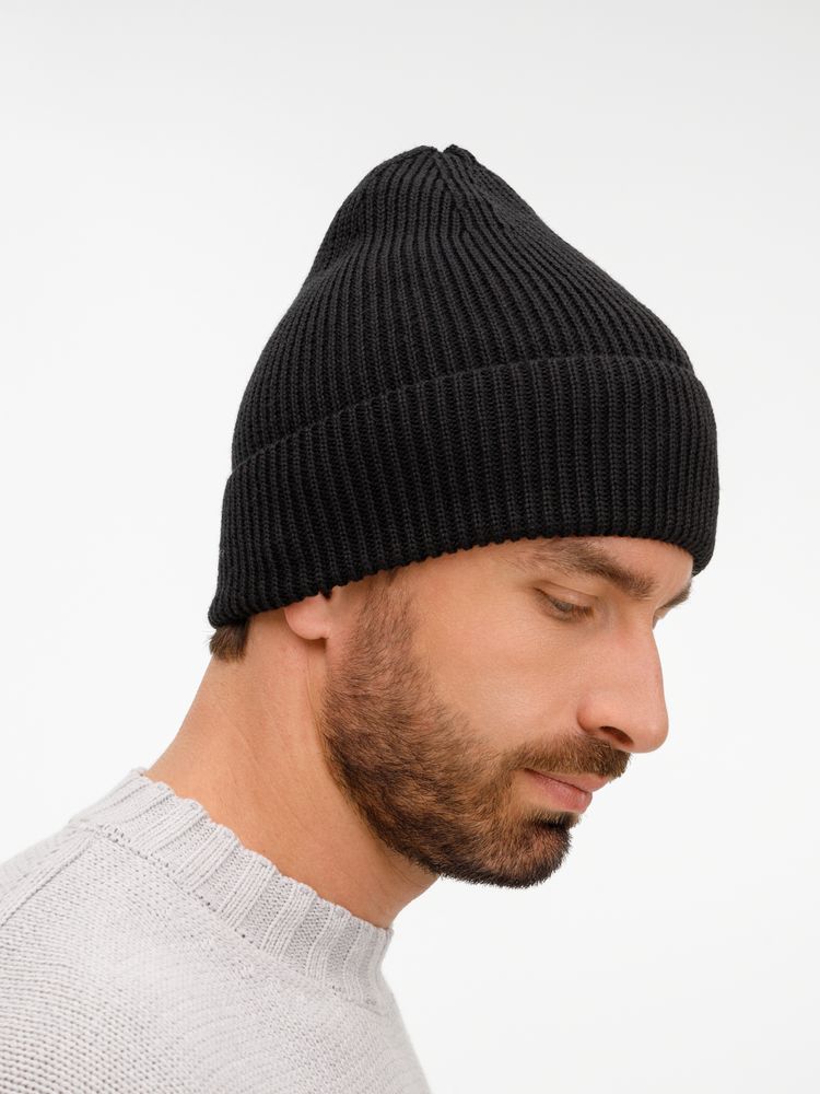 Шапка Nobilis Mono, черная-2