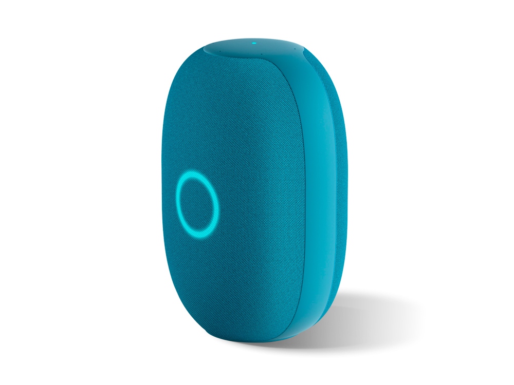 Умная колонка VK Капсула с голосовым помощником Марусей, синий-0