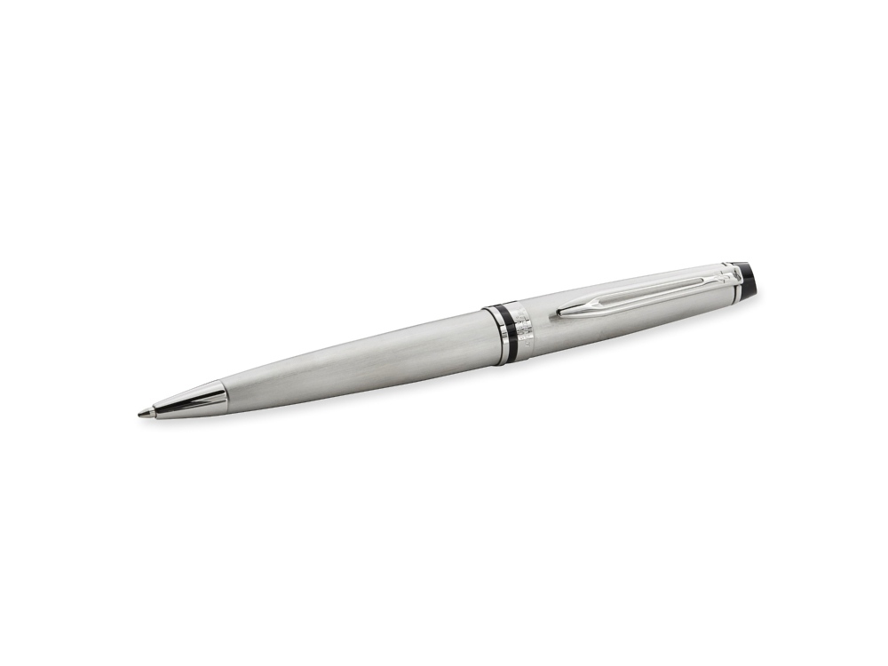 Шариковая ручка Waterman Expert 3, цвет: Stainless Steel CT, стержень: Mblue-1